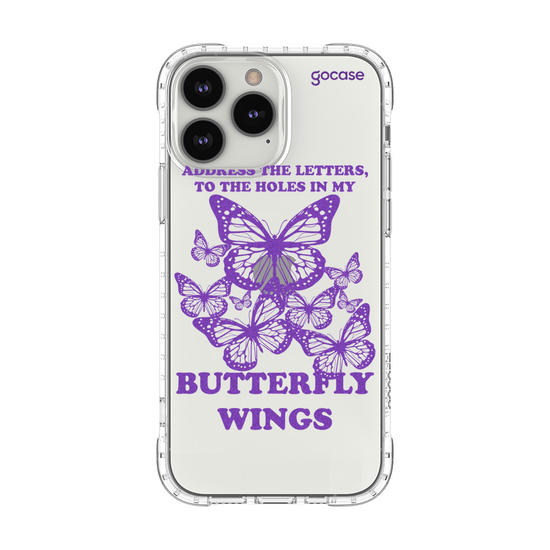 Capinha para celular Purple Butterfly