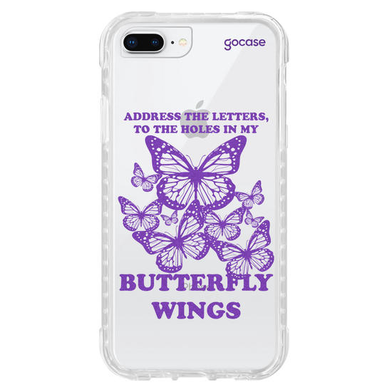 Capinha para celular Purple Butterfly