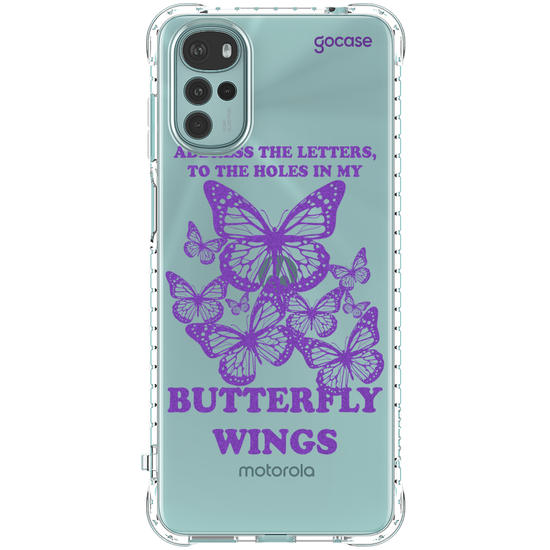 Capinha para celular Purple Butterfly