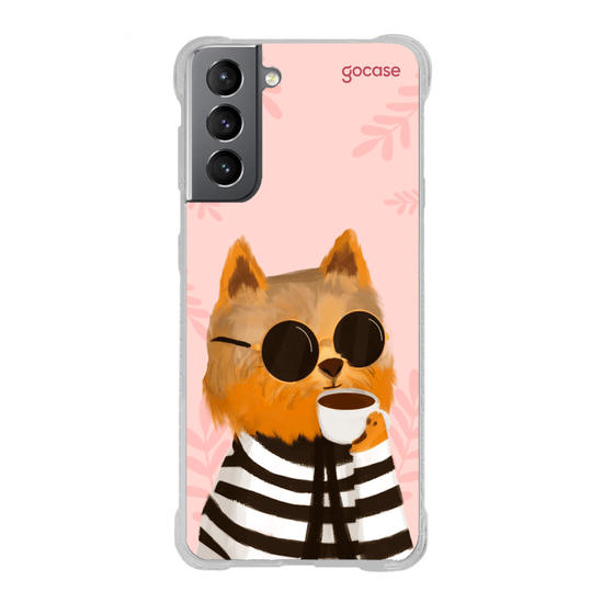 Capinha para celular Café dos Pets