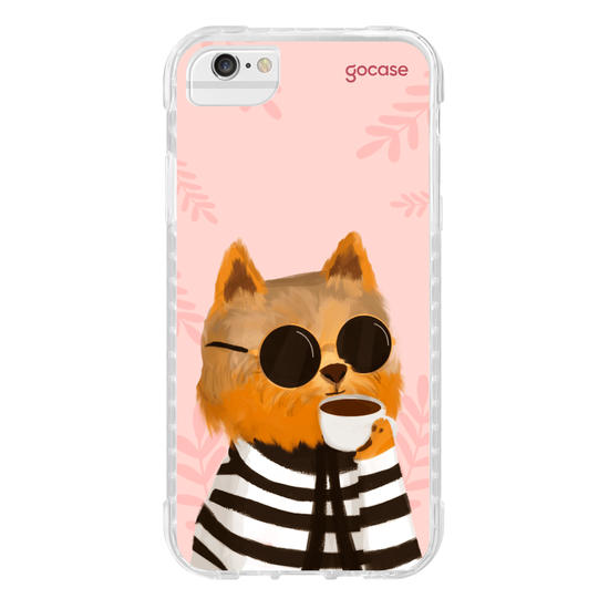 Capinha para celular Café dos Pets