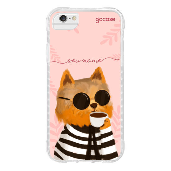 Capinha para celular Café dos Pets
