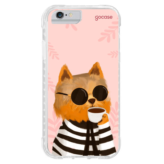 Capinha para celular Café dos Pets