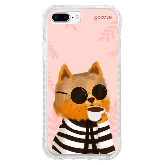 Capinha para celular Café dos Pets
