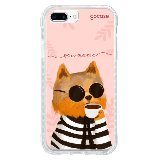Capinha para celular Café dos Pets
