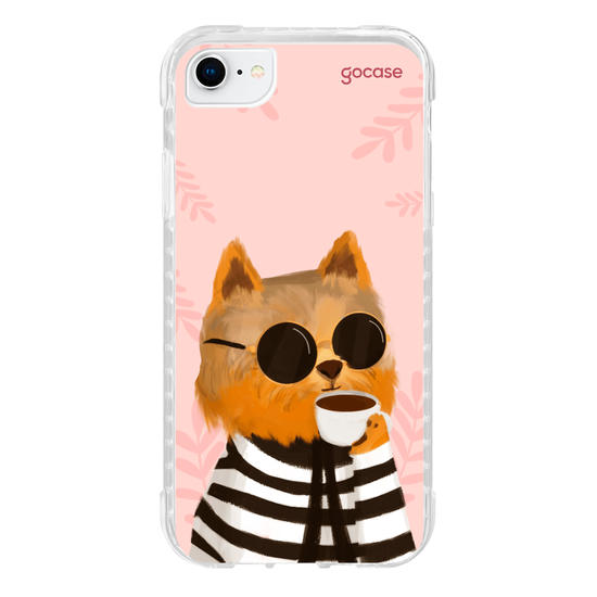 Capinha para celular Café dos Pets