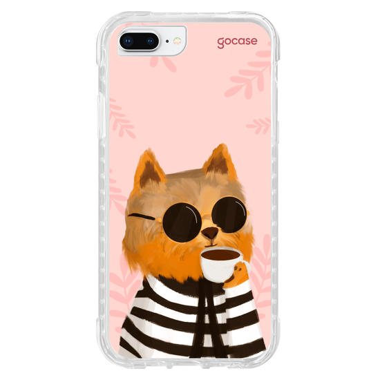 Capinha para celular Café dos Pets