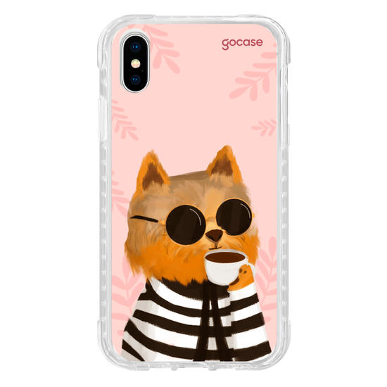 Capinha para celular Café dos Pets