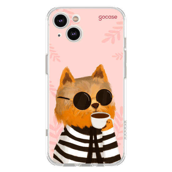 Capinha para celular Café dos Pets
