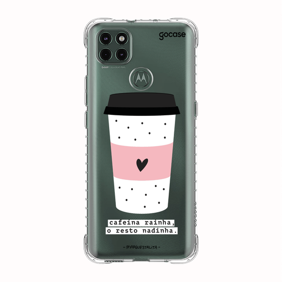 Capinha para celular Cafeína Rainha