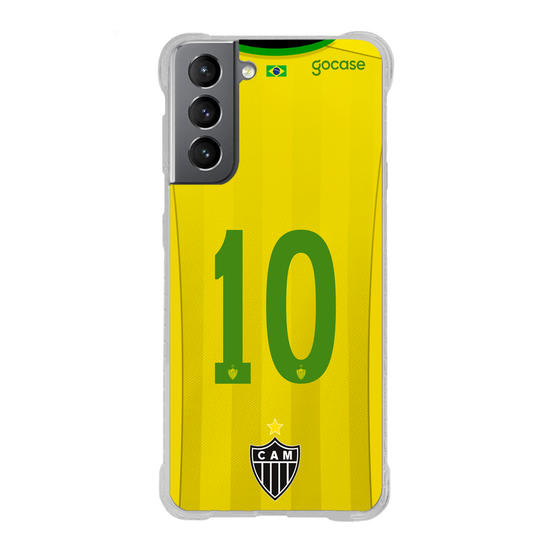 Capinha para celular Atlético Mineiro - Uniforme Copa Personalizado