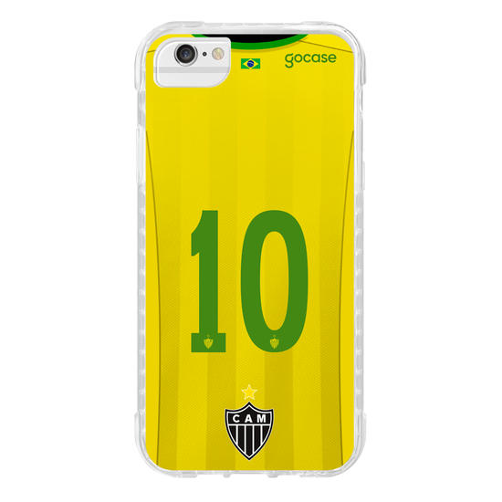 Capinha para celular Atlético Mineiro - Uniforme Copa Personalizado