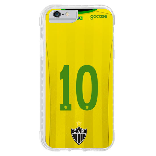 Capinha para celular Atlético Mineiro - Uniforme Copa Personalizado