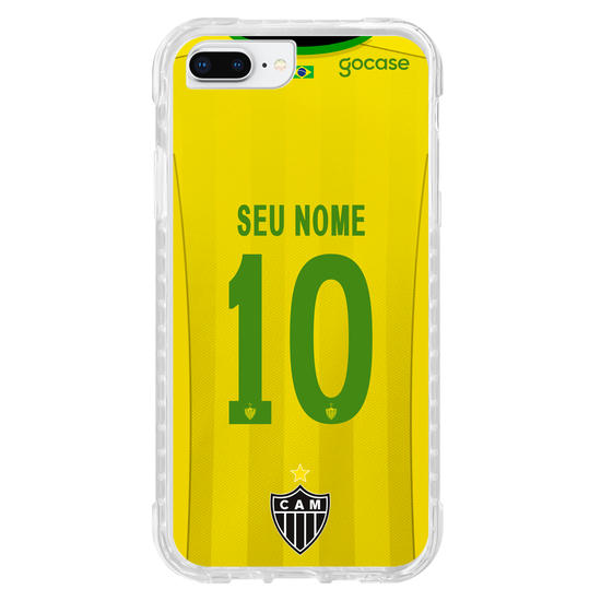 Capinha para celular Atlético Mineiro - Uniforme Copa Personalizado