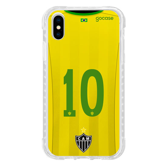Capinha para celular Atlético Mineiro - Uniforme Copa Personalizado