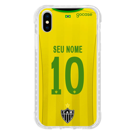 Capinha para celular Atlético Mineiro - Uniforme Copa Personalizado