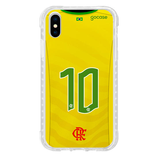 Capinha para celular Flamengo - Uniforme Copa Personalizado