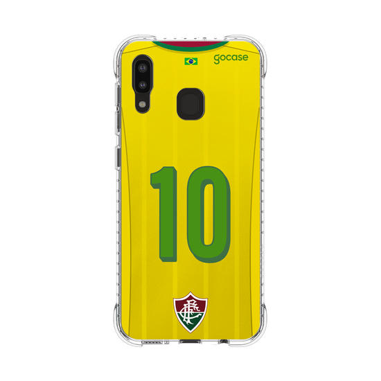 Capinha para celular Fluminense - Uniforme Copa Personalizado