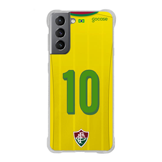 Capinha para celular Fluminense - Uniforme Copa Personalizado