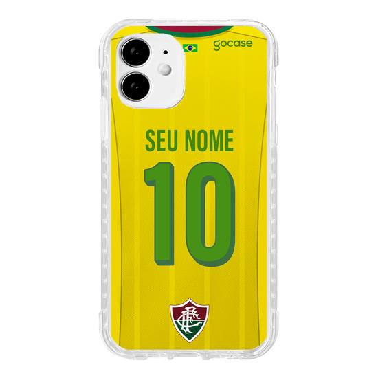 Capinha para celular Fluminense - Uniforme Copa Personalizado - Gocase