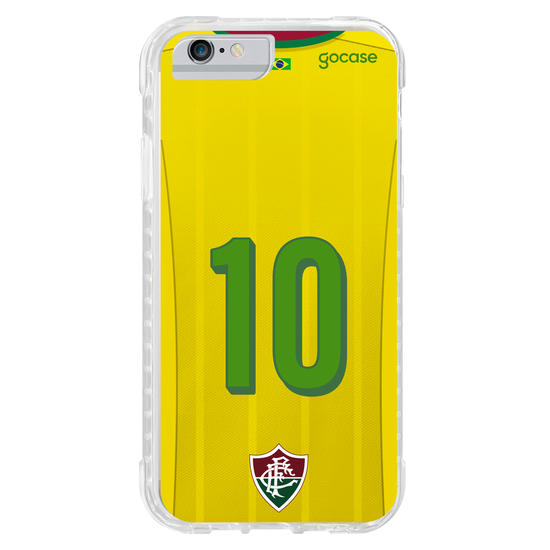 Capinha para celular Fluminense - Uniforme Copa Personalizado