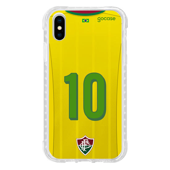 Capinha para celular Fluminense - Uniforme Copa Personalizado