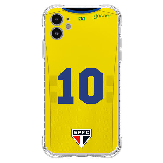 Capinha para celular São Paulo - Uniforme Copa Personalizado