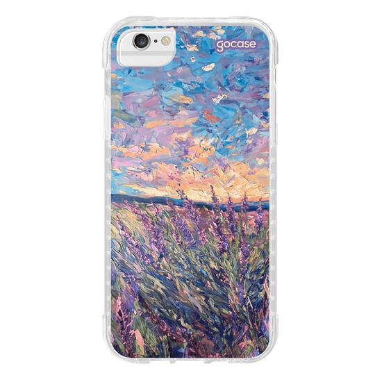 Capinha para celular  Campo de Lavandas
