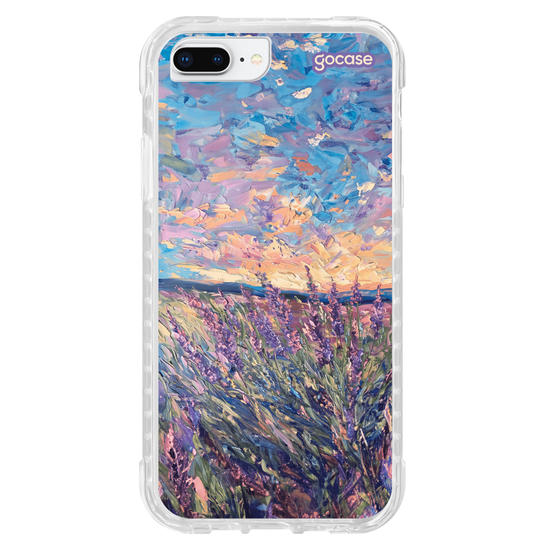 Capinha para celular  Campo de Lavandas