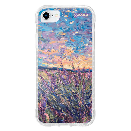 Capinha para celular  Campo de Lavandas
