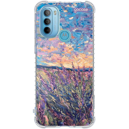 Capinha para celular  Campo de Lavandas