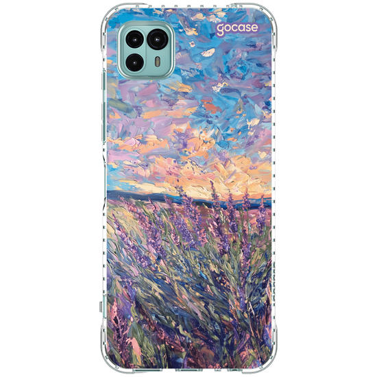 Capinha para celular  Campo de Lavandas