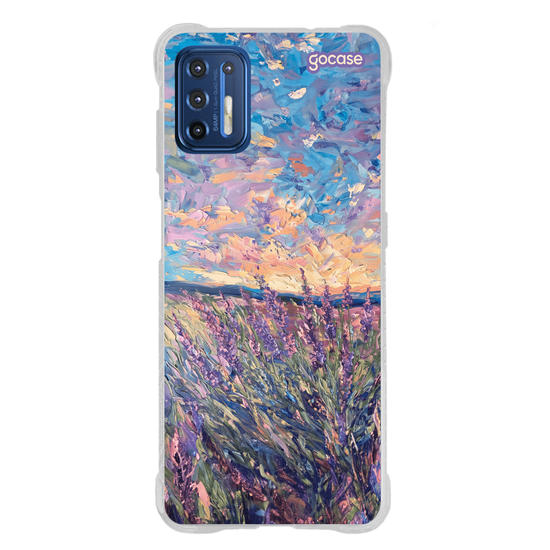 Capinha para celular  Campo de Lavandas