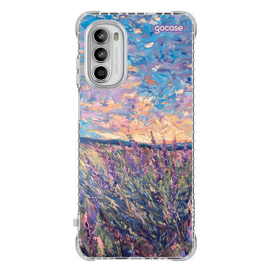 Capinha para celular  Campo de Lavandas