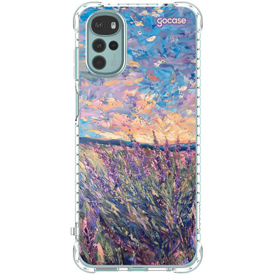 Capinha para celular  Campo de Lavandas