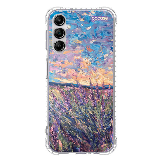 Capinha para celular  Campo de Lavandas