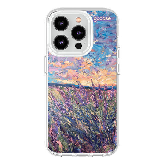 Capinha para celular  Campo de Lavandas