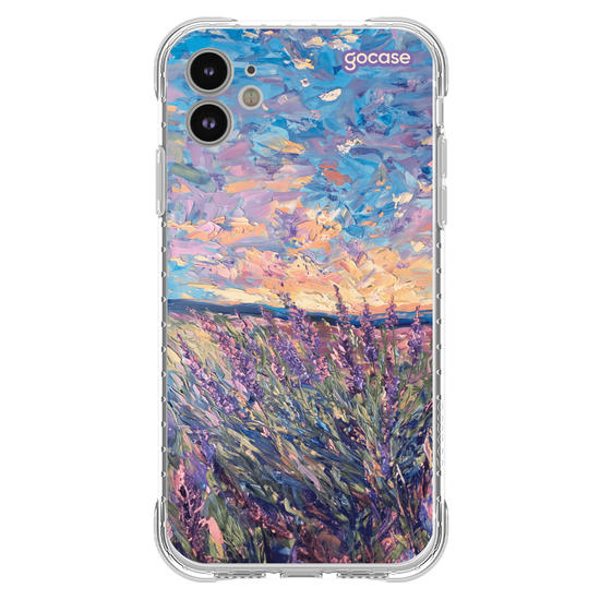 Capinha para celular  Campo de Lavandas