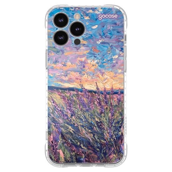 Capinha para celular  Campo de Lavandas