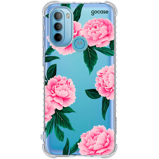 Capinha para celular  Campo de Peônias