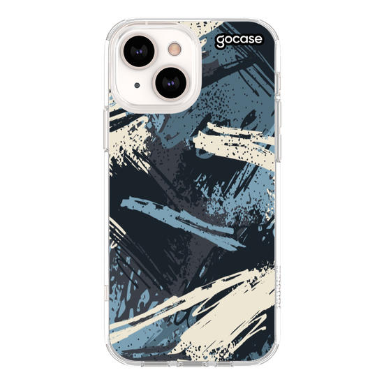 Blue Camouflage Phone Case