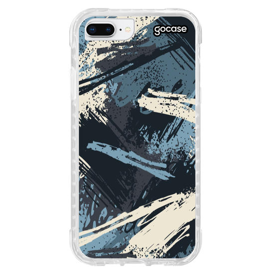 Capinha para celular Camuflagem azul
