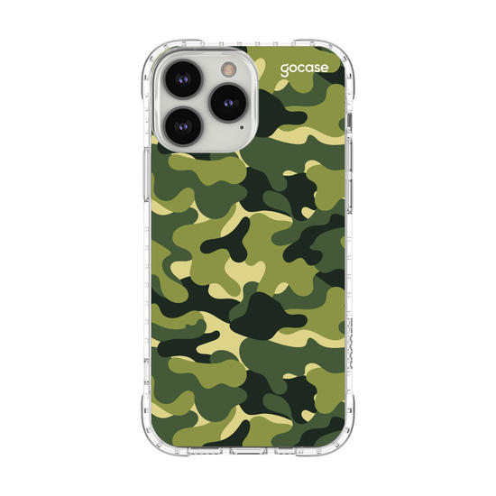 Capinha para celular Camuflagem Militar Vertical