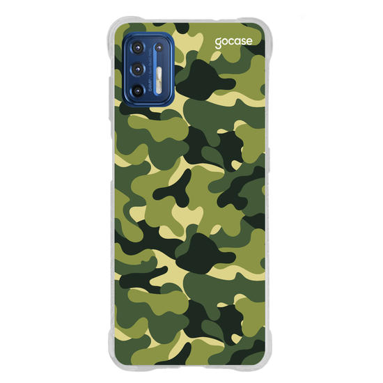 Capinha para celular Camuflagem Militar Vertical