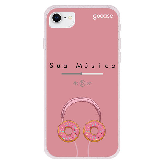 Capinha para celular Candy songs