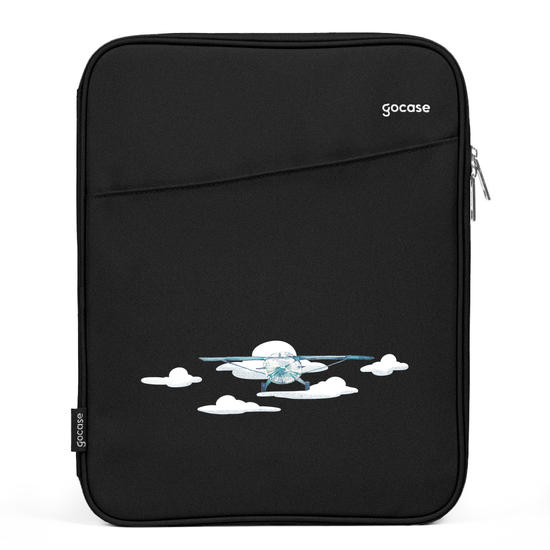Capa Para Notebook Slim - Avião nas nuvens