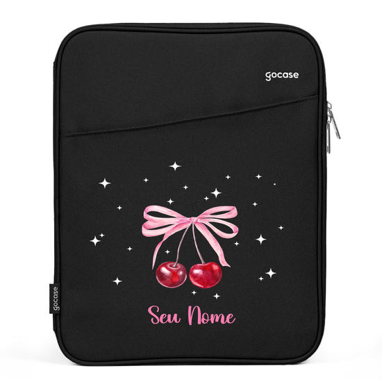 Capa Para Notebook Slim - Bow Cherry