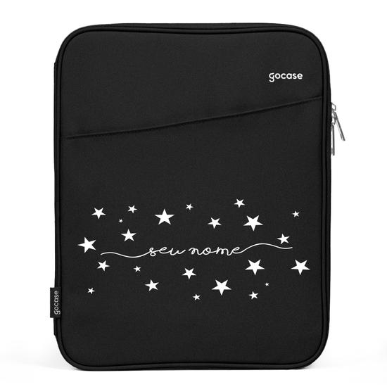 Capa Para Notebook Slim - Estrelas brancas