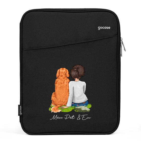 Capa Para Notebook Slim - Garota pet