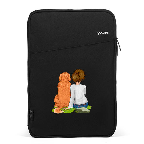 Capa Para Notebook Slim - Garota pet